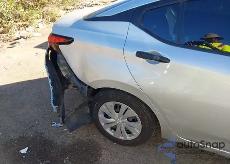 2020 Nissan Versa S Xtronic Cvt from USA, damaged, VIN 3N1CN8DV2LL913341